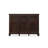 Dark-walnut Solid Wood Shoe Storage Bench