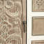 Armoire rétro en bois avec 5 tiroirs et 1 porte