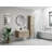Frida 36 " W Wall Mounted Wall Mounted 1 Single Vanity Bathroom Vanity With Engineered Stone Top