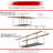 3x8 Overhead Garage Storage Rack - 96"x36"x42" Adjustable Ceiling Mounted Garage Ceiling Storage, 600LBS Weight Capacity, White, Classic Series