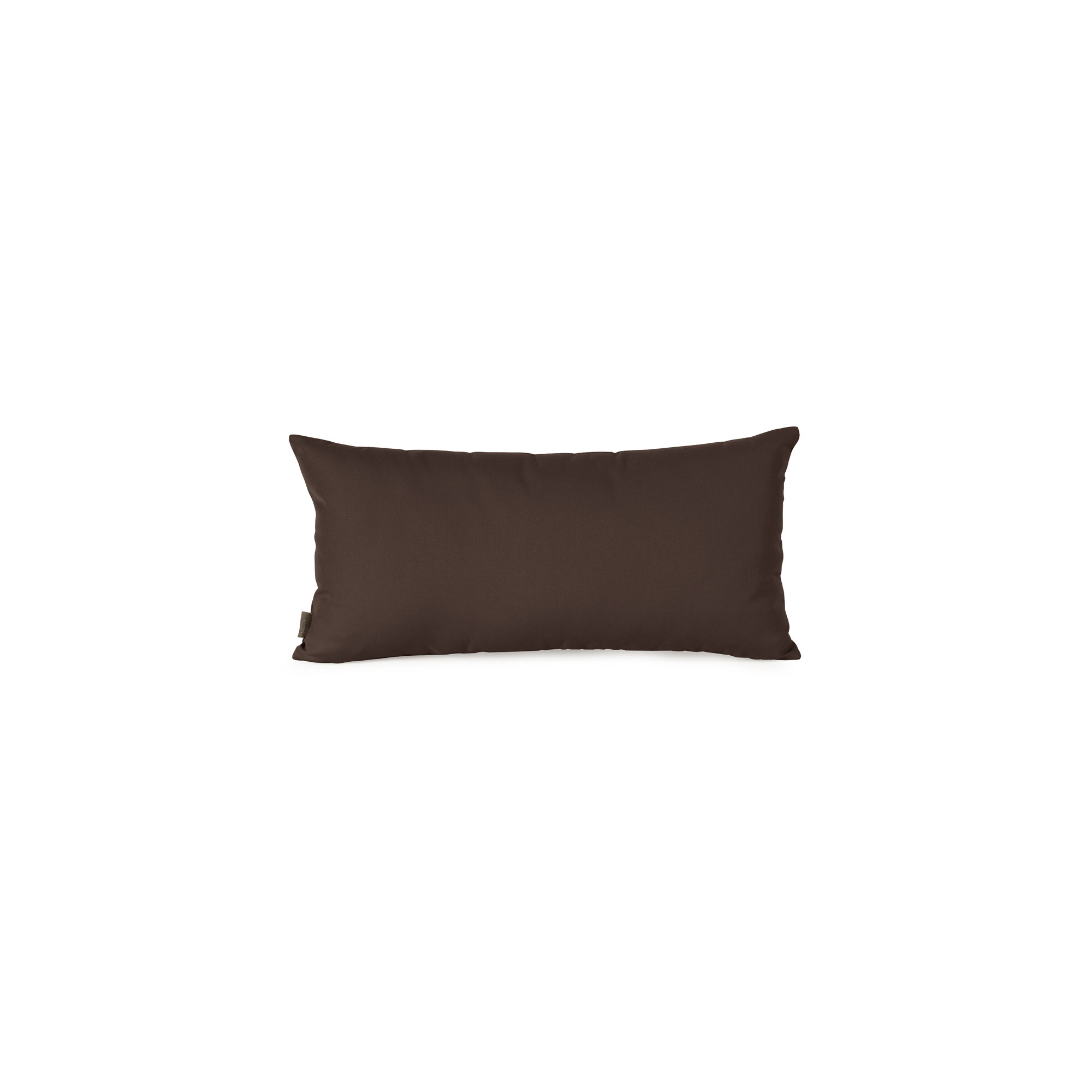 Gemmell Sunbrella® Indoor/Outdoor Lumbar Throw Pillow, Seascape Chocolate