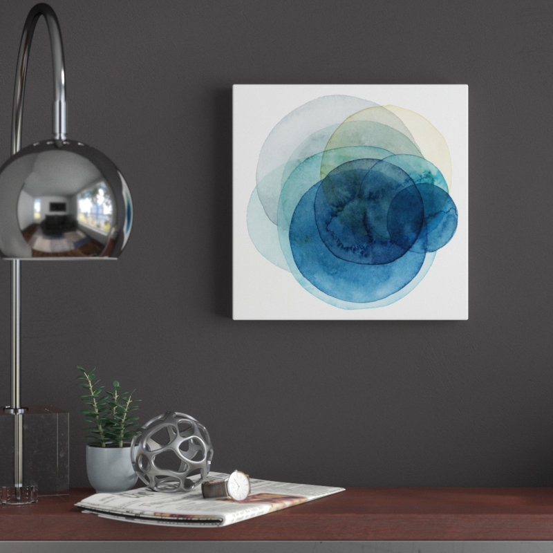 Evolving Planets I by Grace Popp - Wrapped Canvas Print, Wrapped Canvas, 76cm H x 76cm W