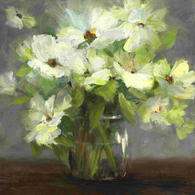 " Nasturtiums II " by Sheila Finch
