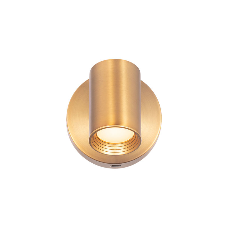 Kepler 1 - Light LED Spotlight, Aged Brass