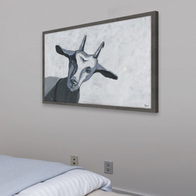 Baaaa 1 Piece Single Picture Frame Painting