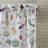 Vegetables Kitchen Curtain with Valance & Tiers