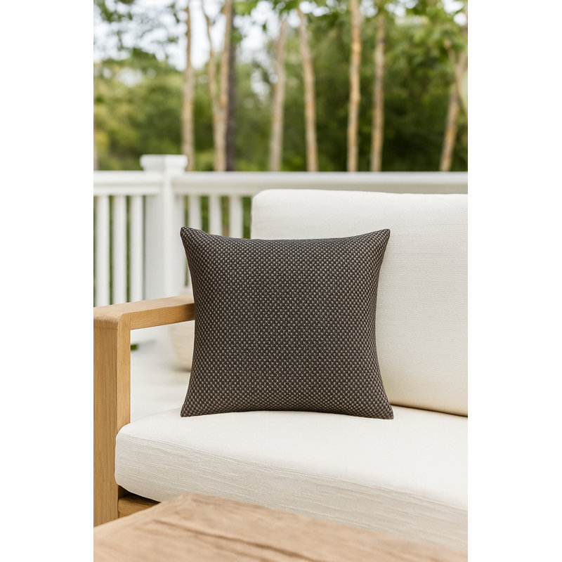 Outdoor Living Throw Pillow, Green, Square 20", Pillow Cover Only - No Insert