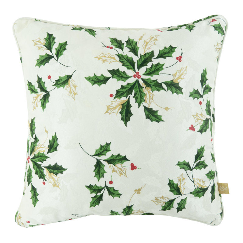 Lenox Scattered Holly Pillow