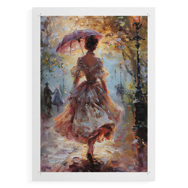 «WOMEN Series DCCxxvii» - reproduction sur toile de qualité supérieure seulement - non encadrée - prête à être accrochée