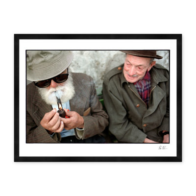 Smoke Signals From A Pipe III Print by Tim Klein