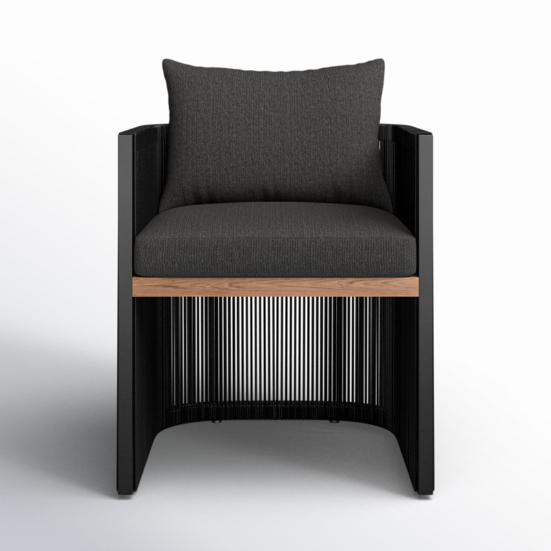 Clifton Dining Chair In Peppercorn Fabric