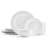 Pfaltzgraff Maddy 12-Piece Porcelain Dinnerware Set, Service for 4