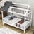 Molen Twin Size Wooden House Bed-461971554