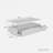 Modern Rectangular Coffee Table With Led Lights, 2 Drawers And Open Storage Shelf-544163487