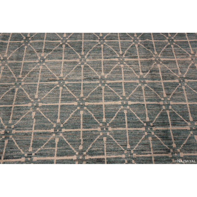 Allover One-of-a-Kind 9'5" X 12'4" Hand Knotted Area Rug