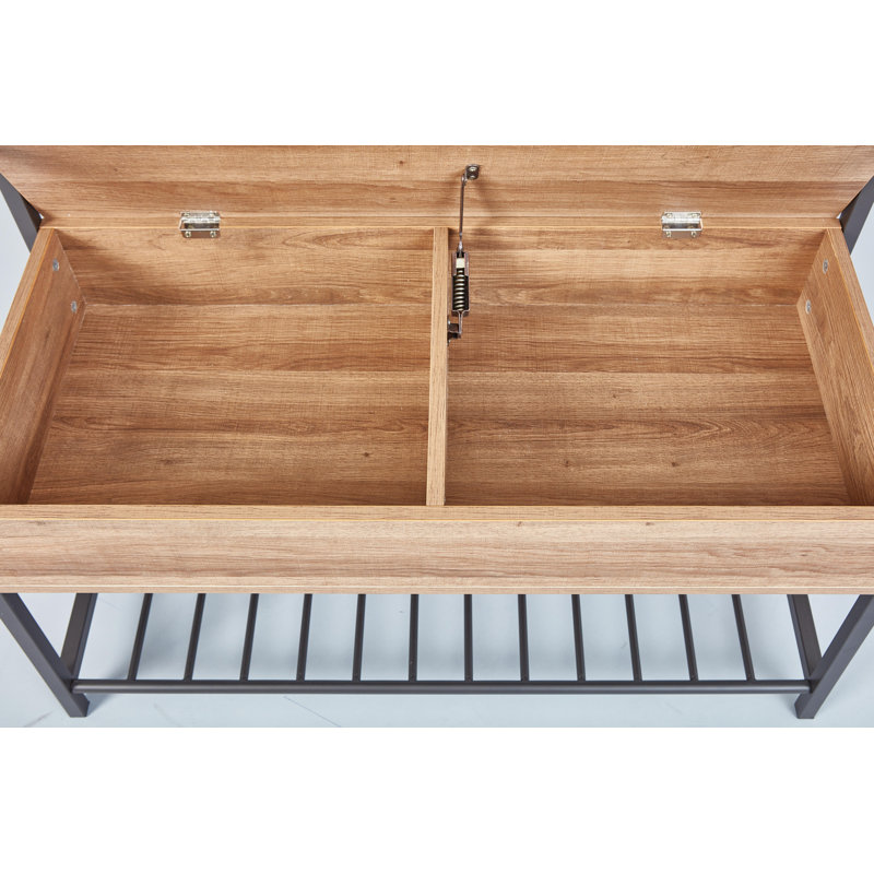 10 Pair Shoe Rack, Oak