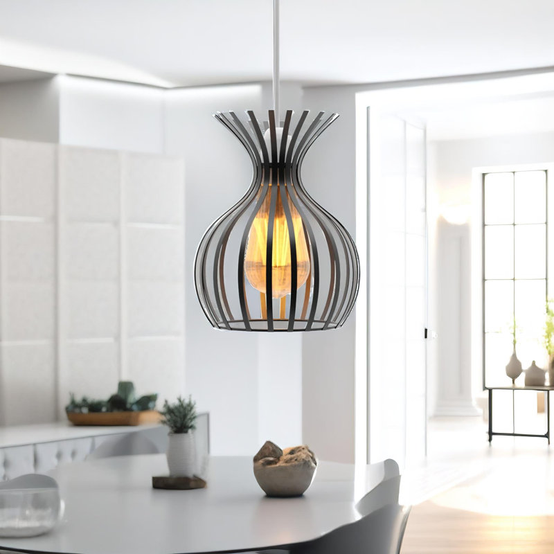 25cm H Round Pendant Shade in Clear