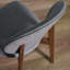 Katiranoma 47cm H Fabric Upholstered Side Chair in Grey