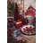 Mandala Red Rectangle No Pattern And Not Solid Colour Table Runner