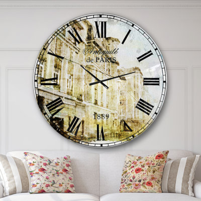 Swigart Metal Wall Clock