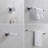 Cubic 5 - Piece Bathroom Hardware Set-58850953