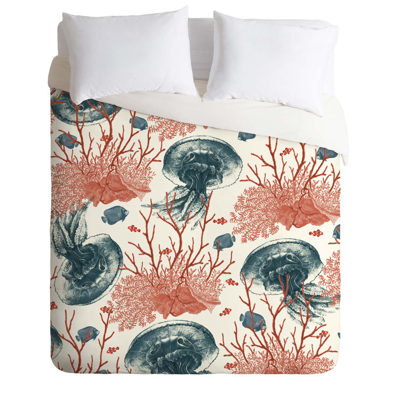 Belle13 Polyester Duvet Cover, Twin/Twin XL Duvet Cover + 1 Standard Sham