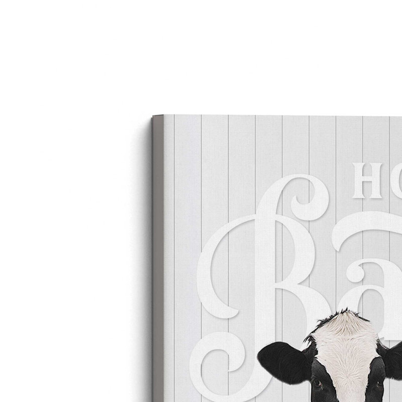 «Cow Hot Bath» par Art, L 30 x H 40, Ne s’applique pas, Toile tendue