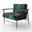 Cullivan - Fauteuil d'appoint rembourré en marbre-1016901669