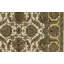 Tapis unique ivoire / olive / brun de haute qualité noué à la main One-of-a-Kind
