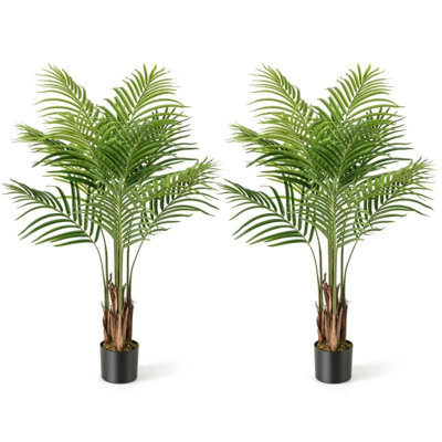 128cm Faux Palm Tree