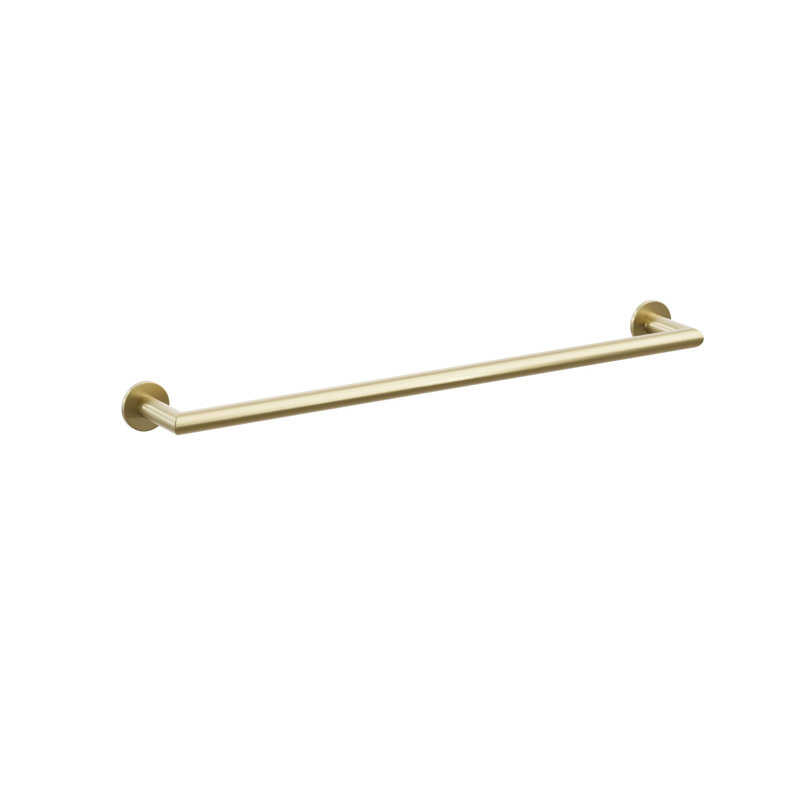 Porte-serviettes Emtek Modern Tubular Brass, H 2 po x l 26 po x P 3,25 po, Laiton satiné