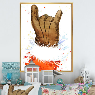 «Christmas Holiday Fancy Santa Claus IV», reproduction d'art sur toile