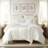 Larkspur Cream Coverlet & 2 Shams Set California King-120659527