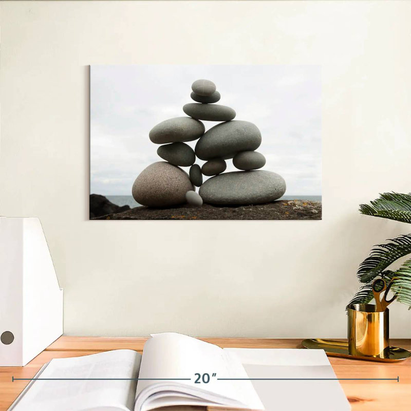 Kerrick Balanced Stone Stack, 8" H x 12" W