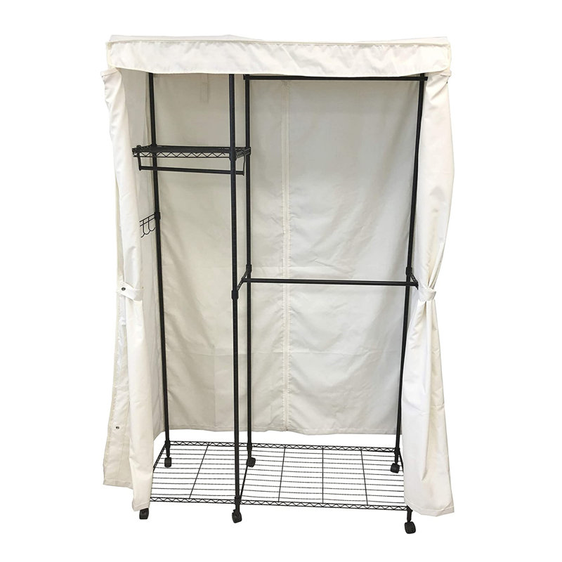 Housse pour porte-vêtements l 48 po Arley, Blanc