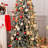 Christmas Tree Lights, 400 LED Christmas Lights With 8 Light Modes & Memory Function, 8.2FT X 16 Lines String Lights With Timing Function For Christmas Decorations - Warm White