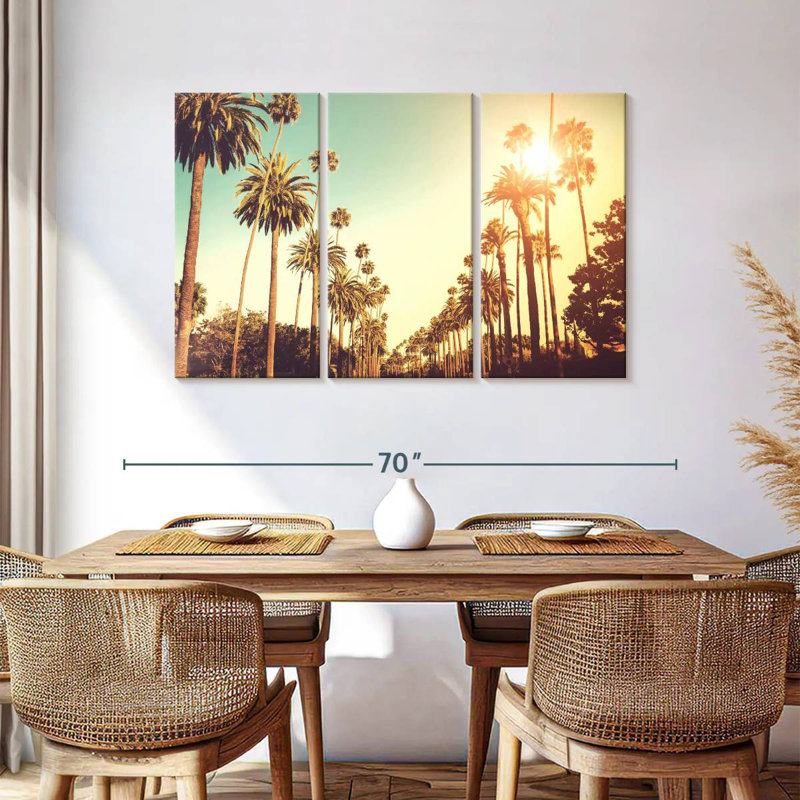 Kavia Sunny Palm Avenue, H 36 po x l 57 po