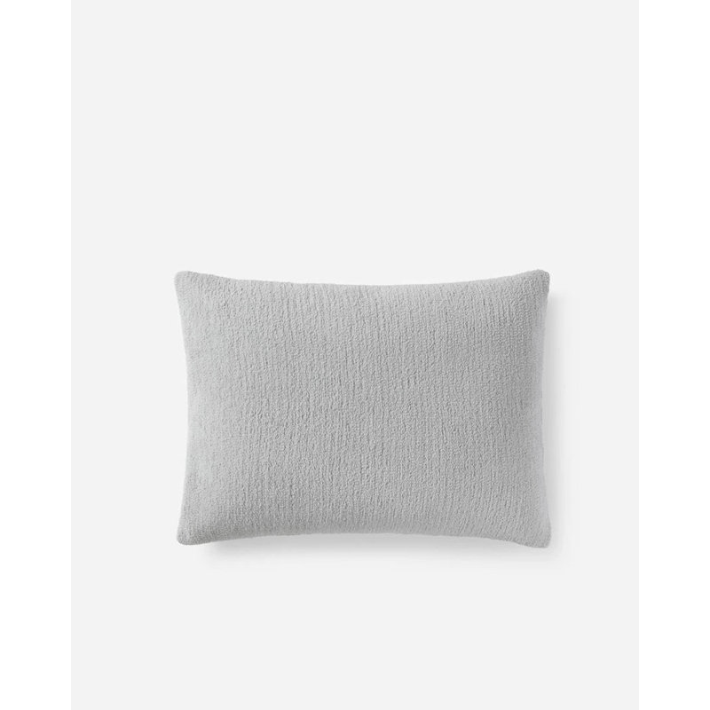 Snug Sham Set, Standard, Cloud Gray