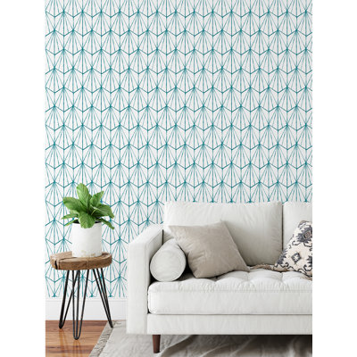 Chirstina Peel & Stick Geometric Roll