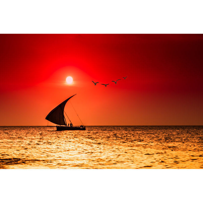 Seagulls by Bocero1977 - Wrapped Canvas Print, 30cm H x 46cm W x 3.8cm D
