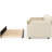 Twin Size Upholstered Daybed Trundle, Beige Foam Padding Cover With Beige, For Small Bedroom Furniture-608513933