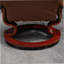 Fauteuil inclinable manuel en similicuir-1144090381