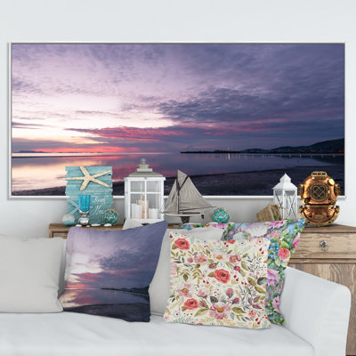 Panoramic Tropical Purple Sea Sky " Panoramic Tropical Purple Sea Sky "
