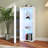 Storage Cabinets With Aluminum Strip Lamp