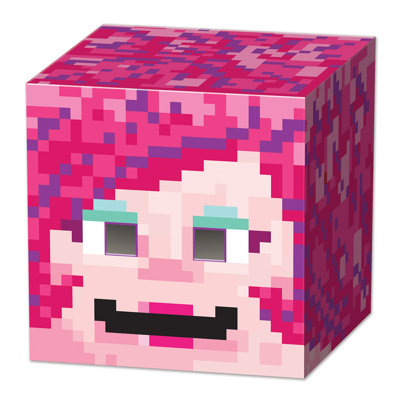 Tête de jeu Gamer Girl 8-Bit
