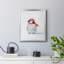 «Penguin Play II», toile encadrée de qualité supérieure - prête à être accrochée-319879912-319879831