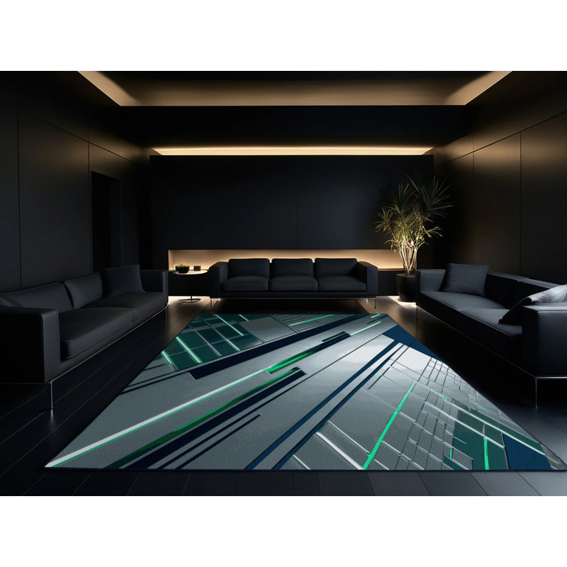 Stellar Nexus Rug, Square 4'