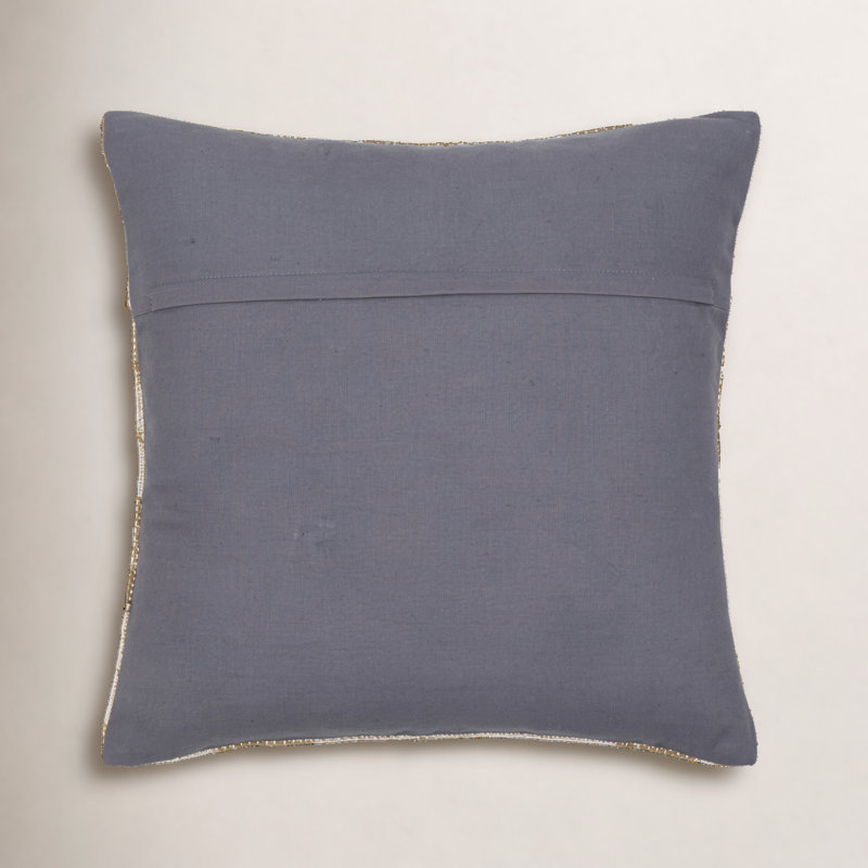 Mahala Geometric Down Pillow Cover, 22" x 22", Down