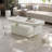 Modern simple oval shaped coffee table-104845661-104845666-104845667