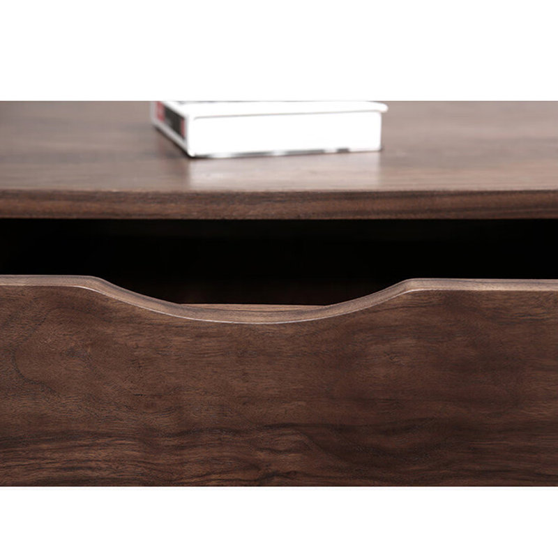 Bureau de style japonais, H 29,53 po x l 66,93 po x P 25,59 po